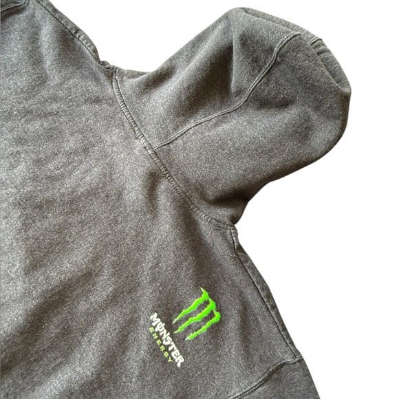 Monster Energy Hoodie, XL Moto MX Y2K - Picture 4 of 8